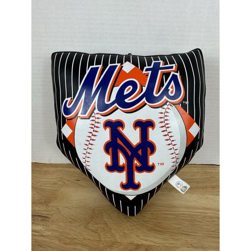 NY Mets New York Plush Home Plate‎ Good Stuff Window Suction Cup Decoration